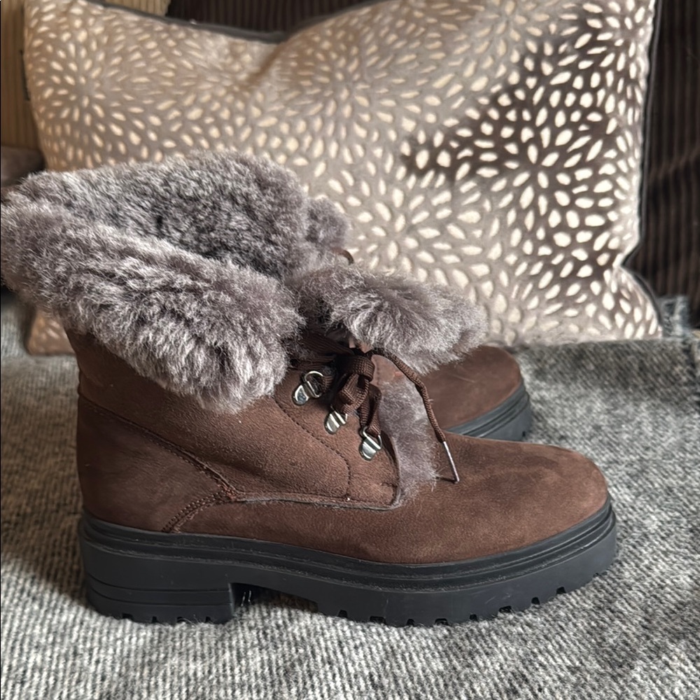 Blender real fur/suede Boots